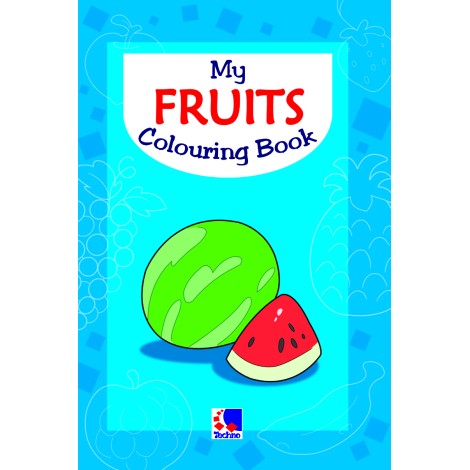 My Colouring Book - Fruits, Vegetables, Birds, Vehicles, Animals, Flowers (Set Of 6 Books)